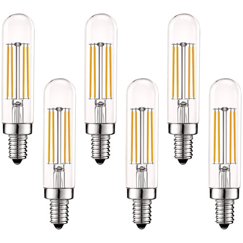 Luxrite 60.00 Watt Equivalent T6.5 E12/Candelabra Dimmable LED Bulb